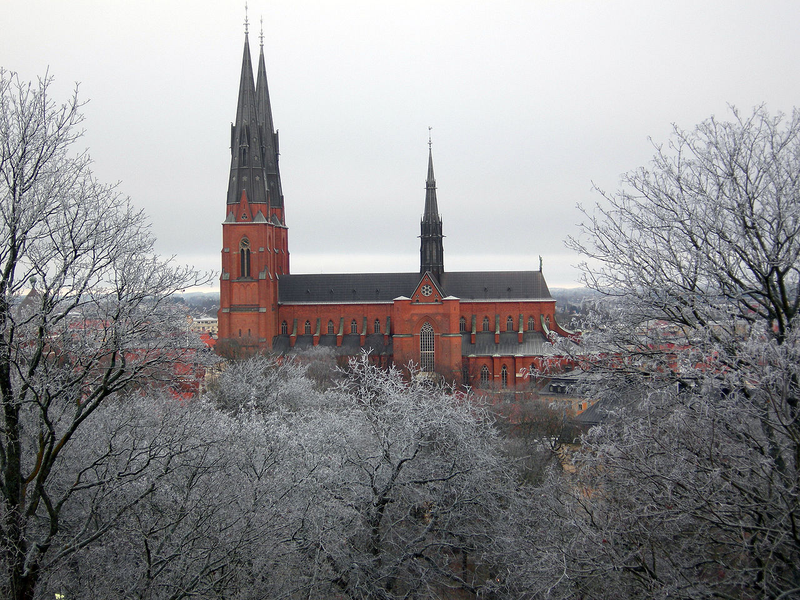 Catedral de Upsala. Wikimedia Commons